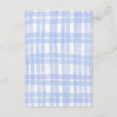 ベビー赤ちゃんシャワー用囲いカードブック エンクロージャーカード (裏面)