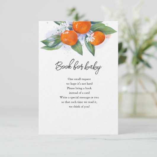 ベビー赤ちゃんシャワー用囲いカードブック エンクロージャーカード (スタンド正面)