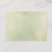 ベビー赤ちゃんシャワー要求カード用ブック エンクロージャーカード (裏面)