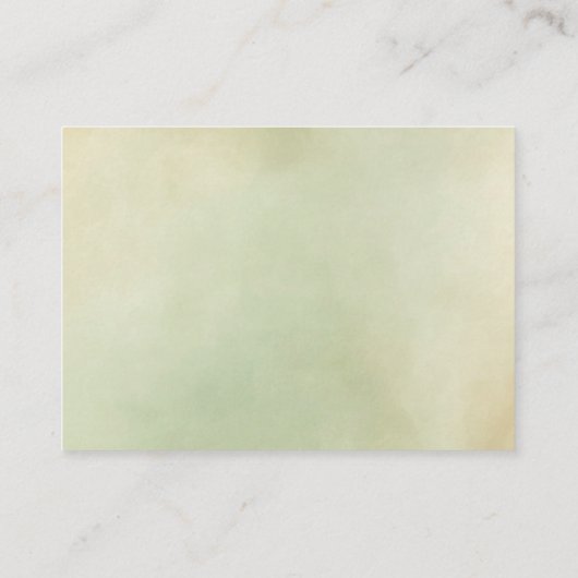 ベビー赤ちゃんシャワー要求カード用ブック エンクロージャーカード (裏面)