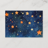 ベビー赤ちゃんシャワー要求カード用ブック エンクロージャーカード (裏面)