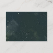 ベビー赤ちゃんシャワー要求カード用ブック エンクロージャーカード (裏面)