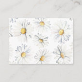 ベビー赤ちゃんシャワー要求カード用ブック エンクロージャーカード (裏面)