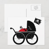 ベビー赤 ポストカード (正面/裏面)