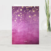 ベビー超音波おばあちゃん妊娠告知 カード (裏面)