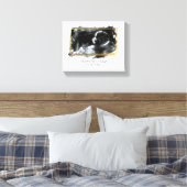 ベビー超音波ソノグラム写真期待 キャンバスプリント (インサイチュ (寝室))