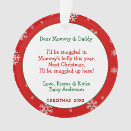 ベビー超音波新親 オーナメント