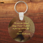 ベビー足キーチェーン キーホルダー (正面)