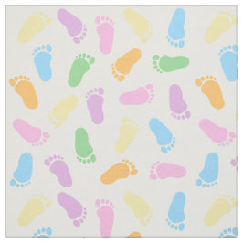 ベビー足フットプリントファブリック ファブリック
