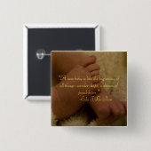 ベビー足ボタン 缶バッジ (正面&裏面)