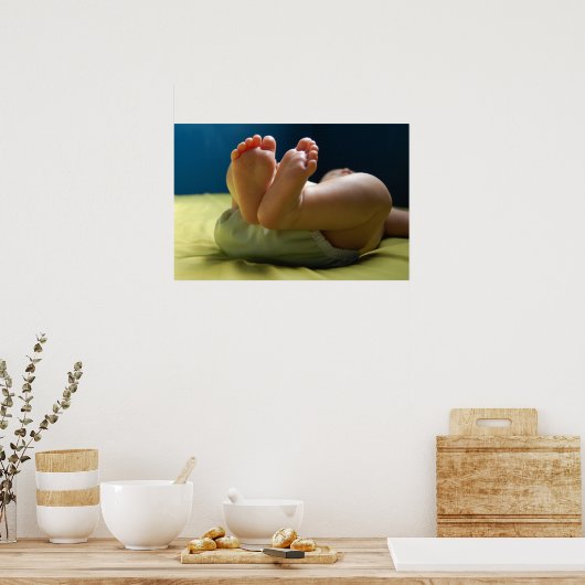 ベビー足夢 ポスター (キッチン)