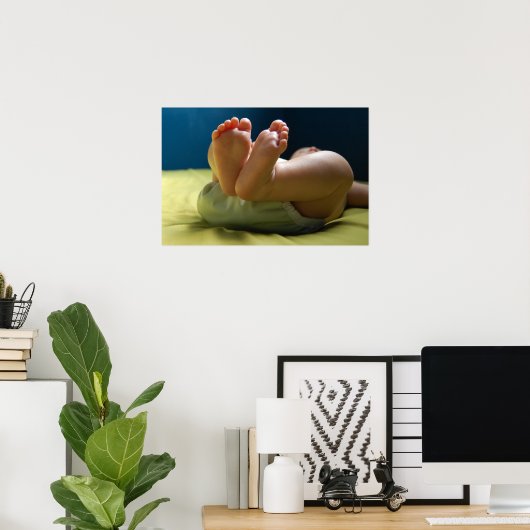 ベビー足夢 ポスター (ホームオフィス)
