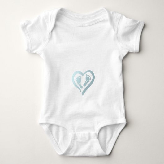 ベビー足妊婦のデザインby LH Tシャツ (正面)