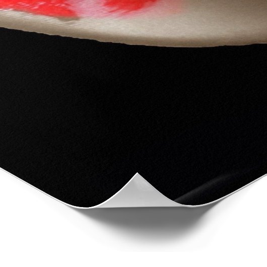 ベビー足愛 ポスター (角)