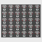 ベビー足親妊娠が赤ちゃんのシャワーを明らかにする ラッピングペーパー (フラット)