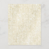 ベビー足金ゴールドグリッター男女兼用ベビーシャワー (裏面)