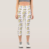 ベビー足 カプリレギンス (正面)