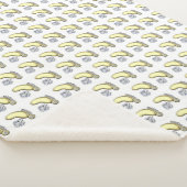 ベビー足 シェルパブランケット (3/4)