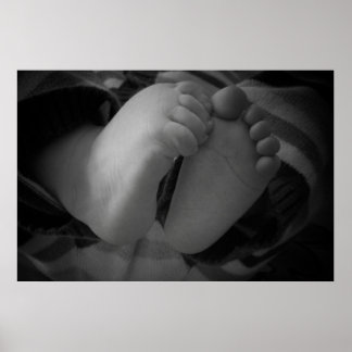 ベビー足 ポスター