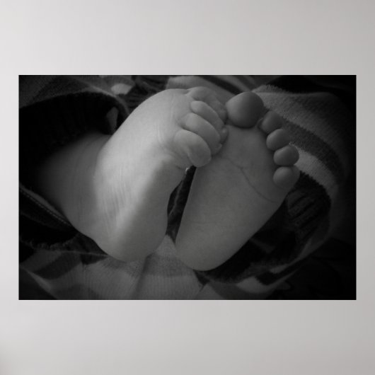 ベビー足 ポスター (正面)
