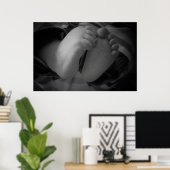 ベビー足 ポスター (ホームオフィス)