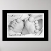 ベビー足 ポスター (正面)