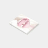 ベビー足 ポストイット (アングル)