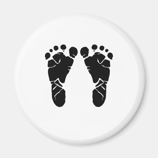 ベビー足 マグネット (正面)