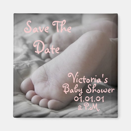 ベビー足 マグネット (正面)