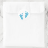 ベビー足 ラウンドシール (バッグ)