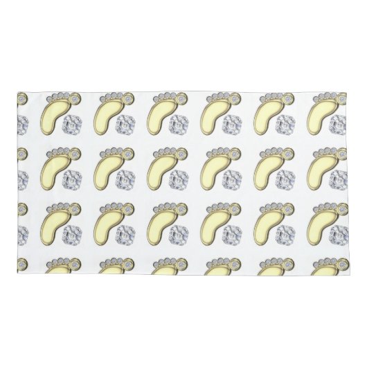 ベビー足 枕カバー (裏面-左)