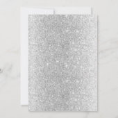 ベビー足 & 野球 スポーツ ベビーシャワー 招待状 (裏面)