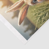 ベビー農畜動物：小さなウサギ 薄葉紙 (詳細)