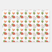 ベビー農畜類ラッピング紙収集 ラッピングペーパーシート (正面3)