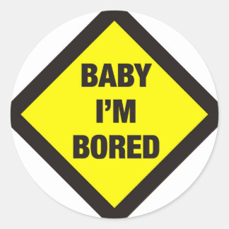 ベビー退屈 ラウンドシール
