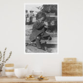 ベビー遊の1906年ノーム ポスター (キッチン)