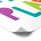 ベビー部屋 遊び部屋 装飾 アートプリント カラーポスター ポスター (角)