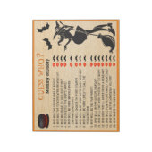 ベビー醸造シャワーハロウィーンウィッチ誰を推測 ノートパッド (回転)