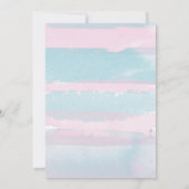 ベビー醸造ジェンダーが彼または彼女の招待状を明らかにする 招待状 (裏面)