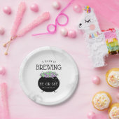 ベビー醸造ハロウィンジェンダーの暴露 ペーパープレート (パーティー)