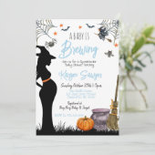 ベビー醸造ハロウィーンベビーシャワー招待状 招待状 (スタンド正面)