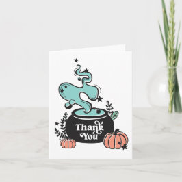 ベビー醸造ハロウィーン赤ちゃんシャワー サンキューカード