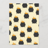 ベビー醸造ベビーシャワーの願い エンクロージャーカード (裏面)