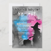 ベビー醸造不気味魔女ハロウィンジェンダーの明かす 招待状 (正面)