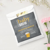 ベビー醸造夫婦のビール赤ちゃんシャワー フェイバーバッグ (封をした状態)