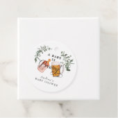 ベビー醸造 |水彩赤ちゃんシャワー フェイバータグ (インサイチュ)