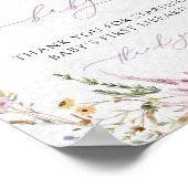 ベビー野草用ベビシャワエレガントー ポスター (角)