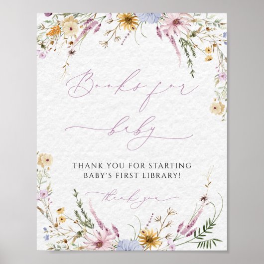 ベビー野草用ベビシャワエレガントー ポスター (正面)