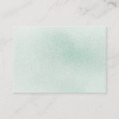 ベビー金ゴールド緑化要求カード用ブック エンクロージャーカード (裏面)