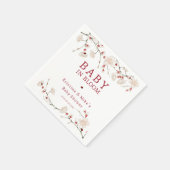 ベビー開花さくらんぼブロッサム スタンダードカクテルナプキン (角)